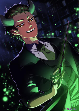 Fullshade + Complex background Example