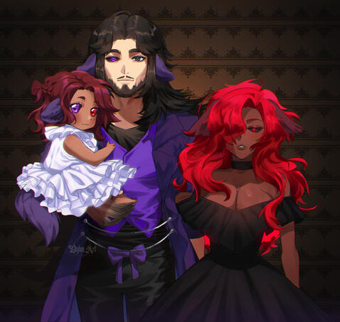 Fullshade + Flat background Example